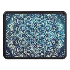 Blue Gradient Mandala Design Dragkroksskydd