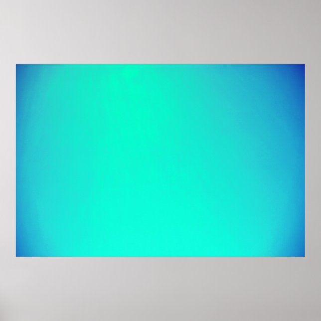 BLUE GRADIENT SOLID FÄRG 211 BAKGRUNDSWALLPAP POSTER (Framsidan)