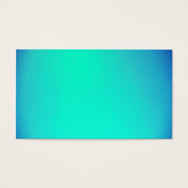BLUE GRADIENT SOLID FÄRG 211 BAKGRUNDSWALLPAP VISITKORT (Framsidan)