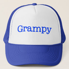 Blue Grampy Truckerkeps