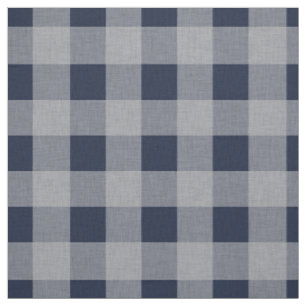 Blue Grått Checked Mönster   Lumberjack-stift Tyg