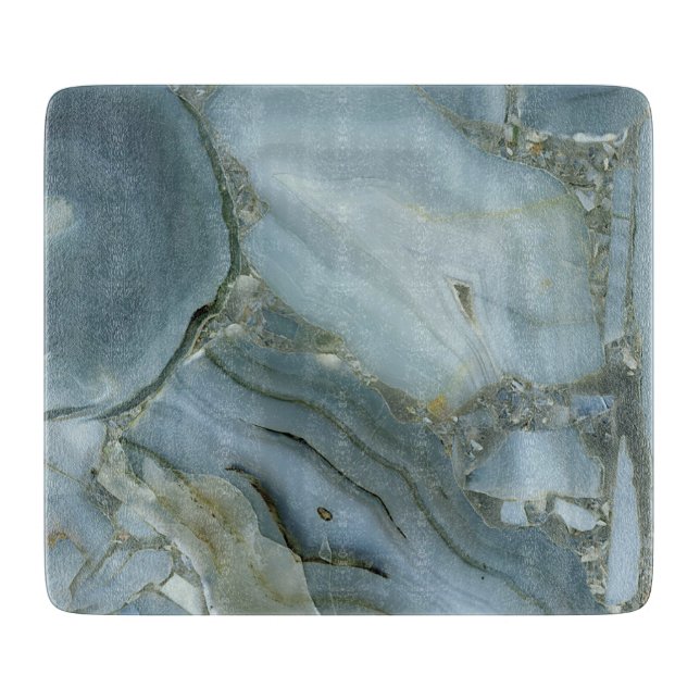 Blue Grått Marble med Guld Vein (Framsidan)