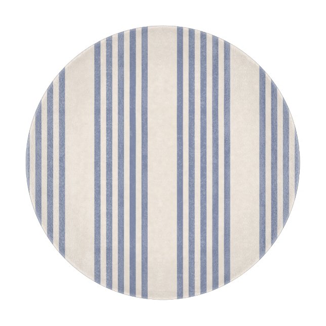 Blue-grått och beige fem rand mönster (Framsidan)