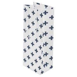 Blue-grått polka kor på vitt