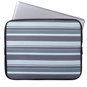 Blue-grått rand laptop fodral