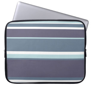 Blue-grått rand laptop fodral