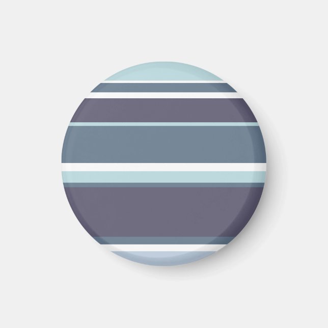 Blue-grått rand magnet (Framsidan)