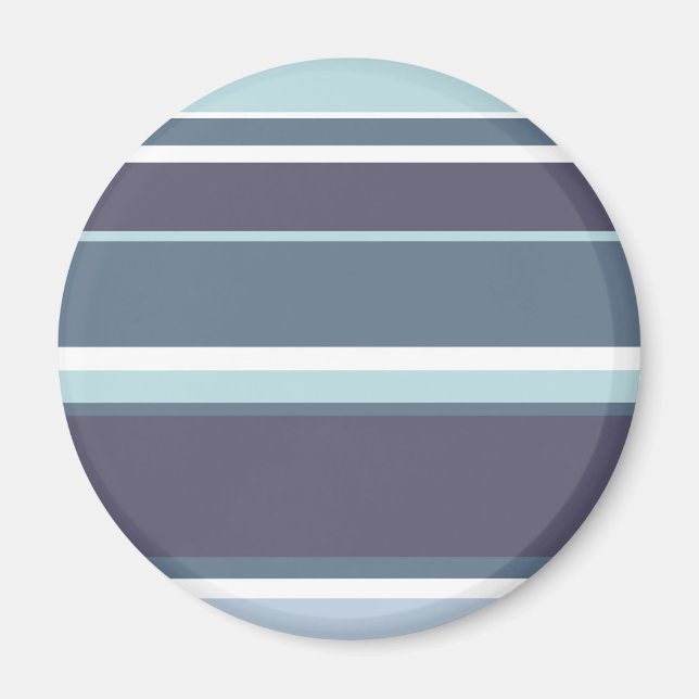 Blue-grått rand magnet (Framsidan)