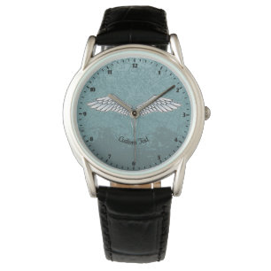 Blue-grått Vingar Wristwatch Armbandsur