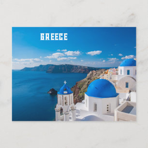Blue Greece Vykort