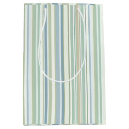 Blue Green and white stripes