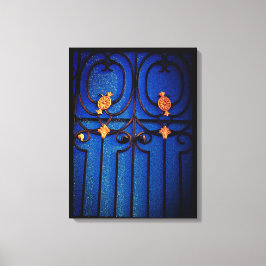 Blue Grind Canvastryck