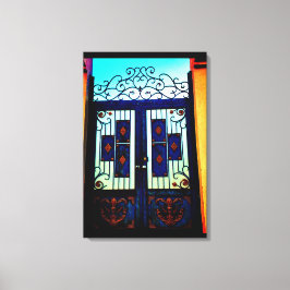 Blue Grind Canvastryck