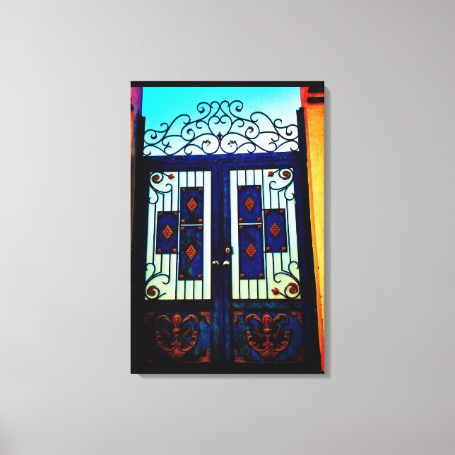 Blue Grind Canvastryck (Framsida)