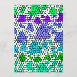 BLUE GRÖNT VITE EARTH OCEAN MOSAIC DIGITAL BACKGR