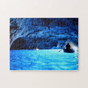 Blue Grotto Capri, Grotta Azzurra, Italien Pussel