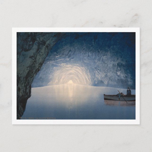 Blue Grotto, Capri, Kampanien, Italien Vykort (Framsida)