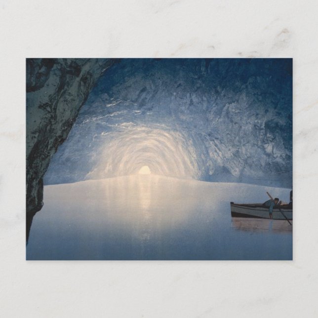 Blue Grotto, Capri Vykort (Framsida)
