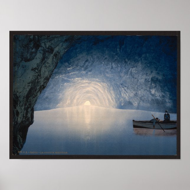 BLUE GROTTO POSTER (Framsidan)