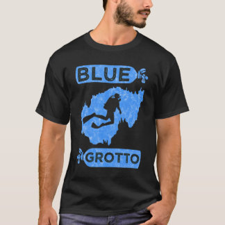 Blue Grotto TShirt Cave Diving Shirt Cavern Scuba T Shirt