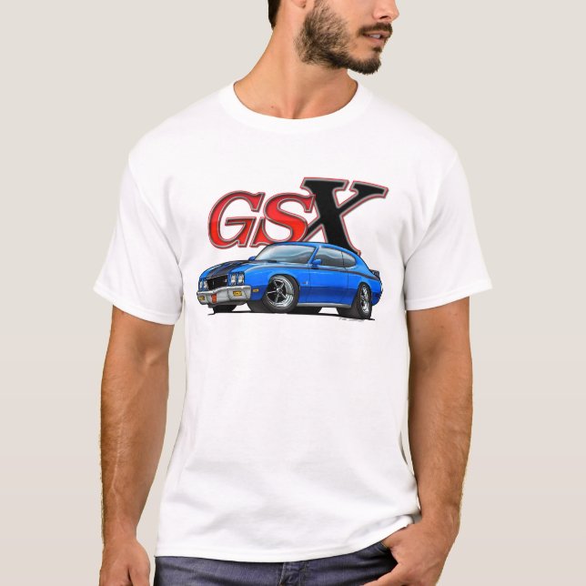 Blue_GSX T-shirt (Framsida)
