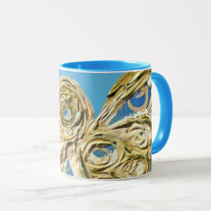 Blue Guardian Angel Anpassningsbar Coffee Kopp Mug
