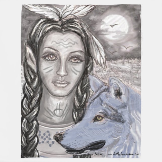 Blue Guardian Fleece Blanket (Framsidan)