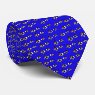 Blue Guinea Grisar, Neck Tie Slips