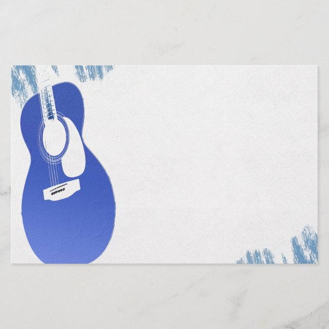 Blue Guitar Brevpapper (Framsida)