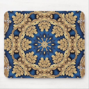 Blue Guld Decorative Mousepad Musmatta