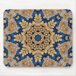 Blue Guld Decorative Mousepad Musmatta