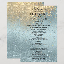 Blue & Guld Glitter - Program