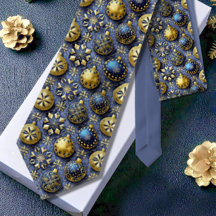 Blue Guld jul Mönster#20 ID1009 Slips