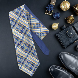 Blue Guld jul Mönster#2 ID1009 Slips
