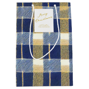 Blue Guld jul Mönster#7 ID1009