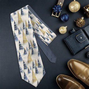 Blue Guld jul Mönster#8 ID1009 Slips