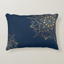 Blue & Guld Mandala | Islamic Art Inspired