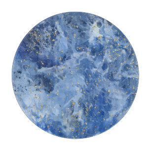 Blue Guld Marble: Luxury Struktur.