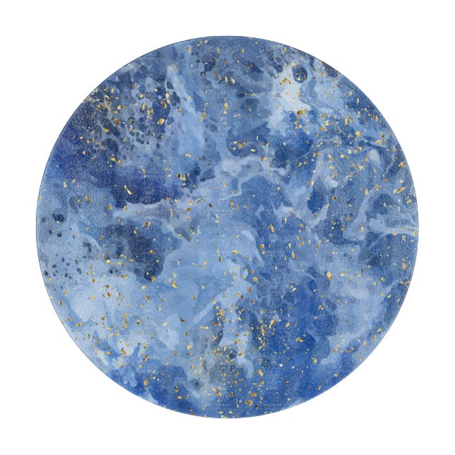 Blue Guld Marble: Luxury Struktur. (Framsidan)