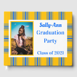 Blue Guld Photo Studentfest Gästböcker