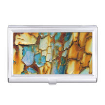 Blue Guld Rust Tarnyed Patina