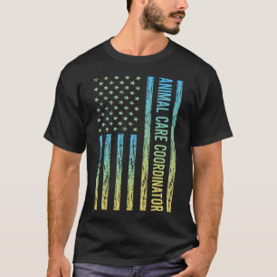 Blue Gult Animal Care Coordinator T Shirt