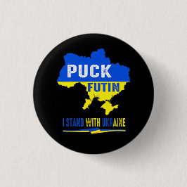 BLUE & GULT PUCK FUTIN UKRAINE LAND KNAPP