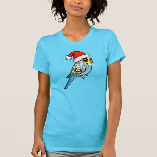 Blue & Gult Santa Budgie Tröja