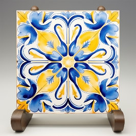 Blue Gult Sunny Azulejos Elegance Kakelplatta