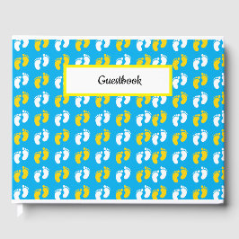 BLUE GULT VITE BABY FOT GÄSTBÖCKER