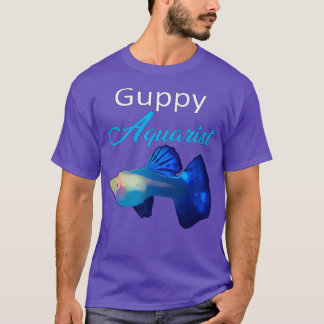 Blue Guppy Aquarist Shirt T