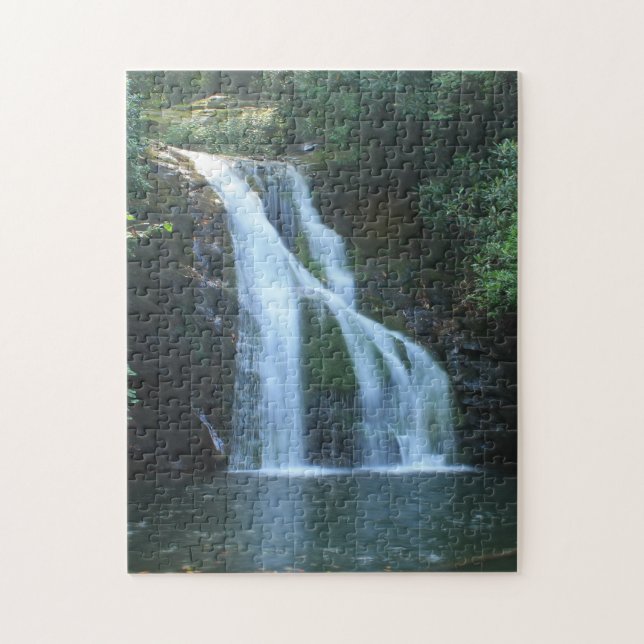 Blue Hål Falls Puzzle Pussel (Vertikal)