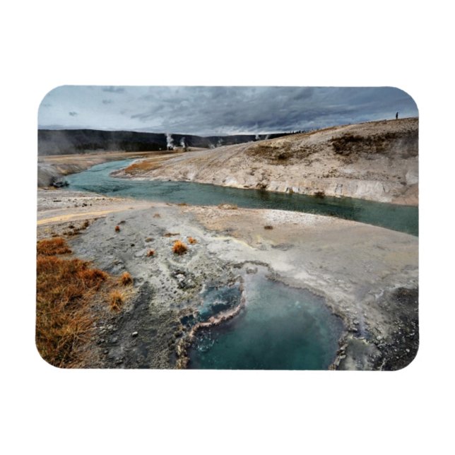 Blue Hål Magnet (Horisontell)