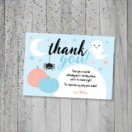 Blue Halloween Tack Kort